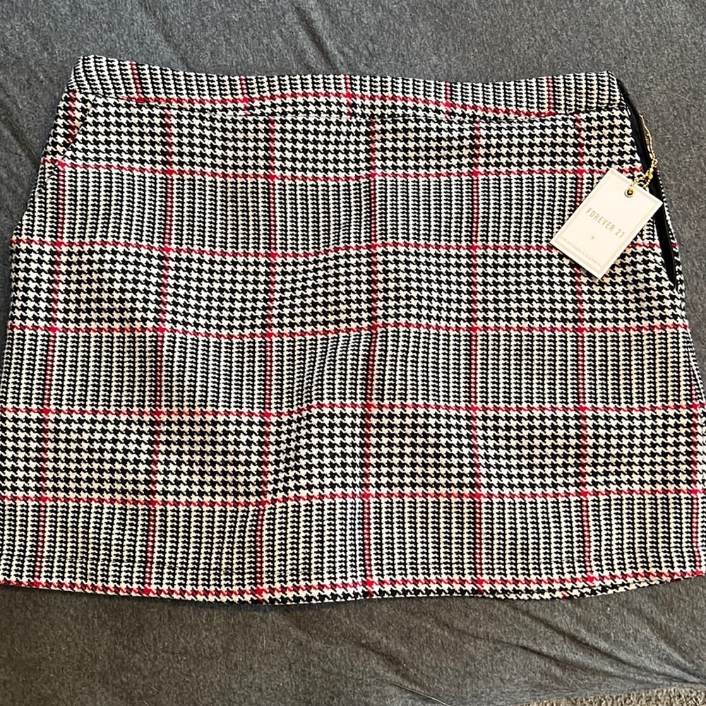 Plaid skirt